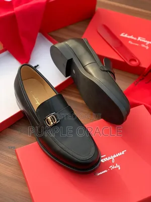 Salvatore Ferragamo Comfort Fit Leather Loafers for Men