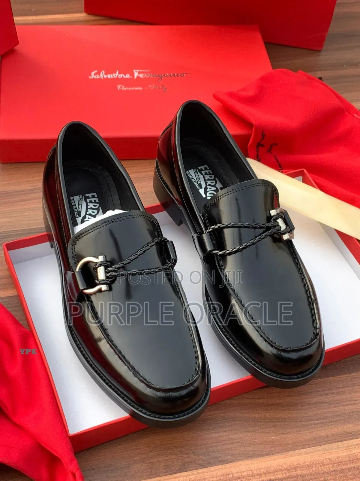 Salvatore Ferragamo Comfort Fit Leather Loafers for Men