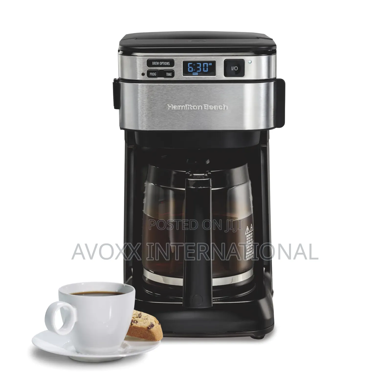 Hamilton Beach Programmable Coffee Maker, 12 Cups, 46310
