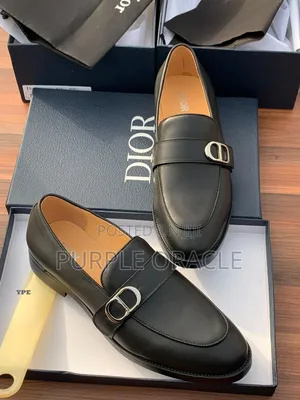 Christian Dior Versatile Men's Dress Loafers