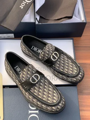 Christian Dior Versatile Men's Dress Loafers