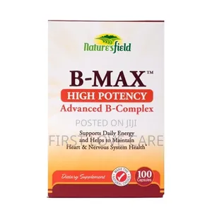 Nature's Field Vitamin B Complex B Max