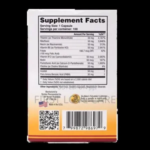 Nature's Field Vitamin B Complex B Max