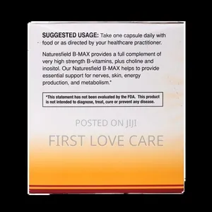 Nature's Field Vitamin B Complex B Max