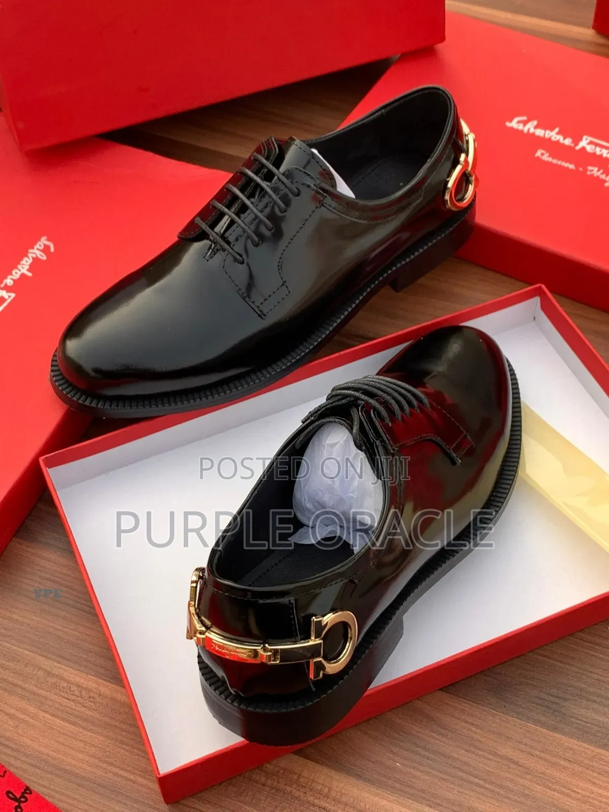 Salvatore Ferragamo Elegant Men's Formal Shoes