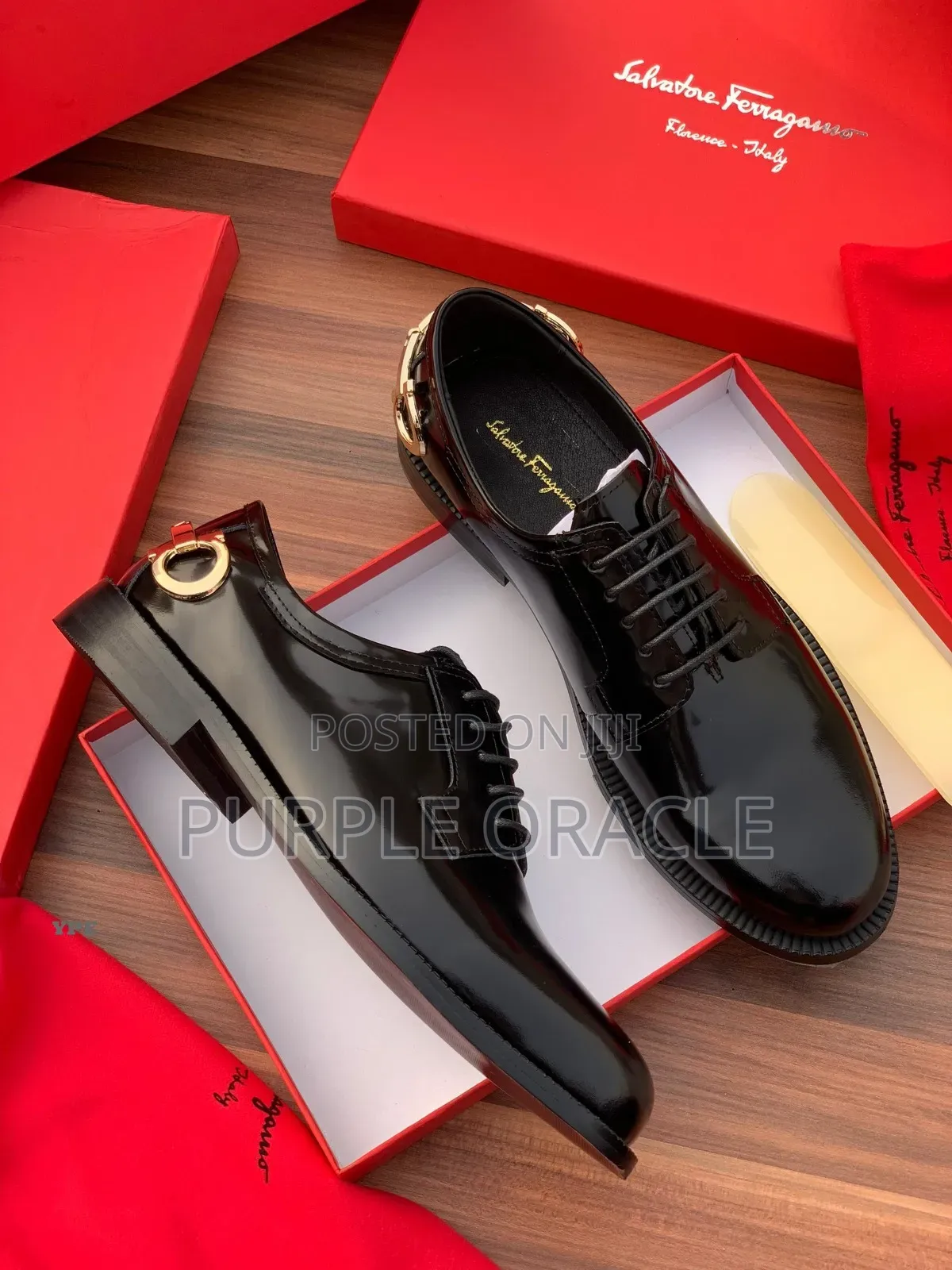 Salvatore Ferragamo Elegant Men's Formal Shoes