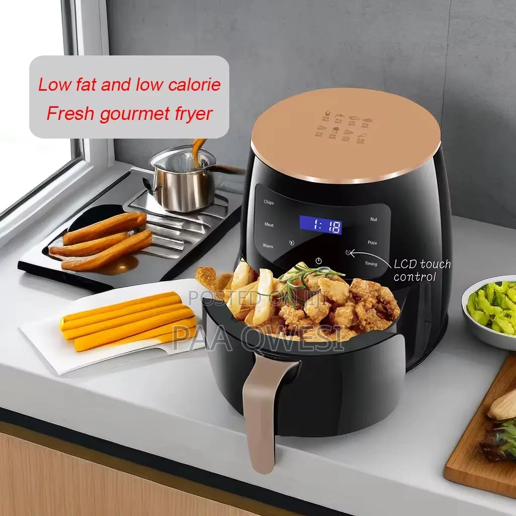 Electric Smart Square Multi 6L Silver Crest Air Fryer