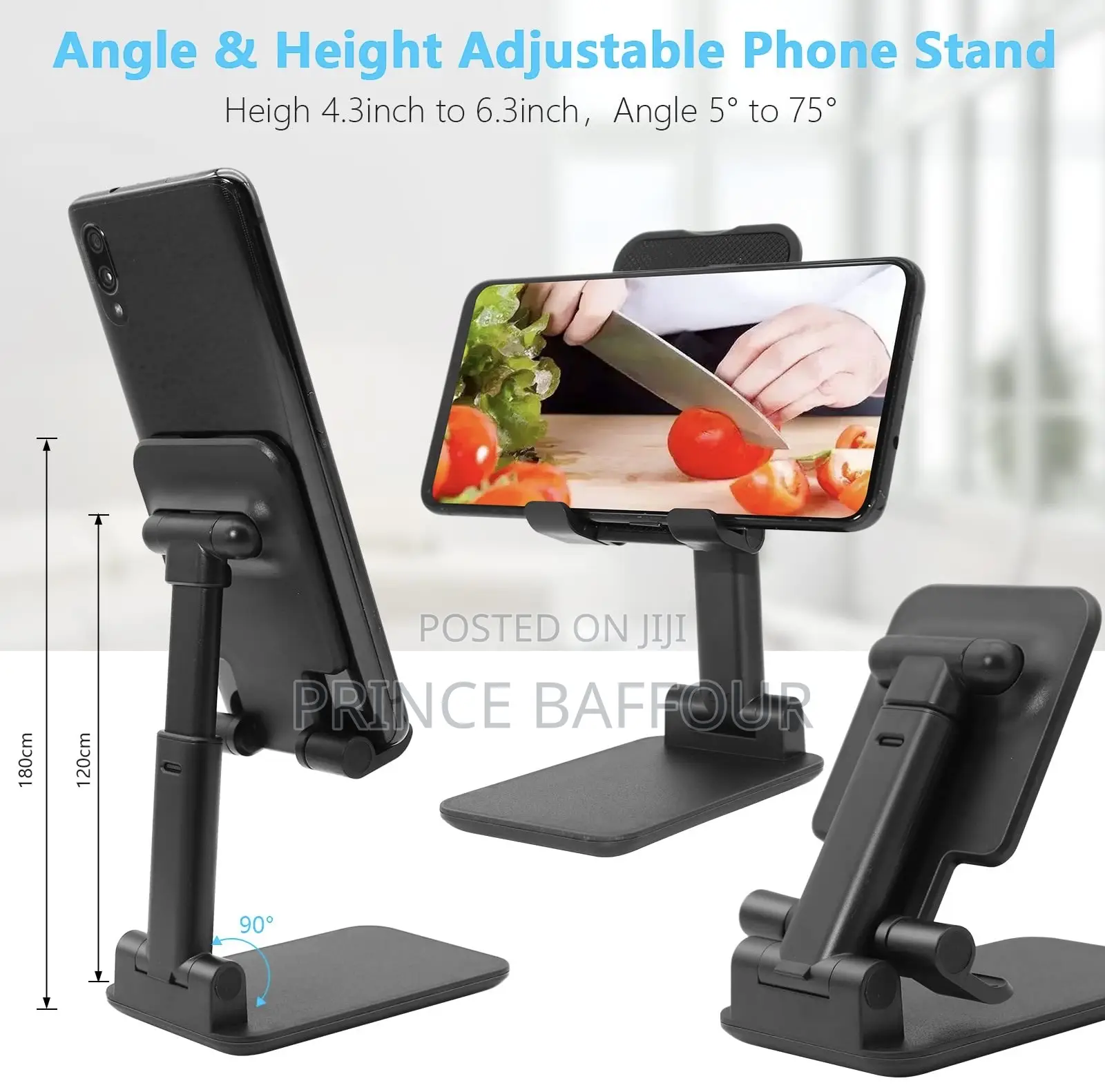 Multifunctional Desktop Metal Bracket/ Phone Holder