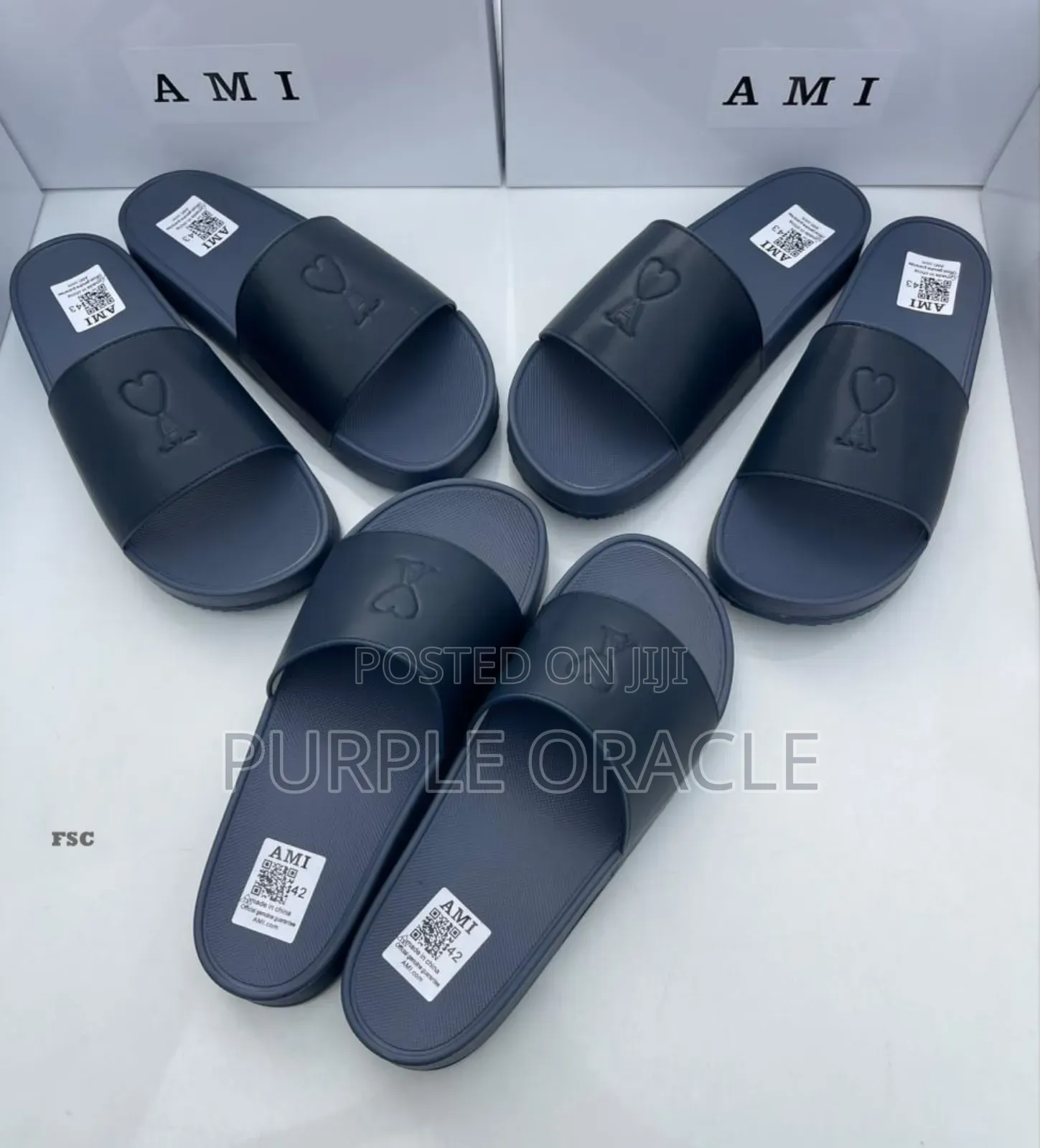 Ami Everyday Casual Slides for Gentlemen
