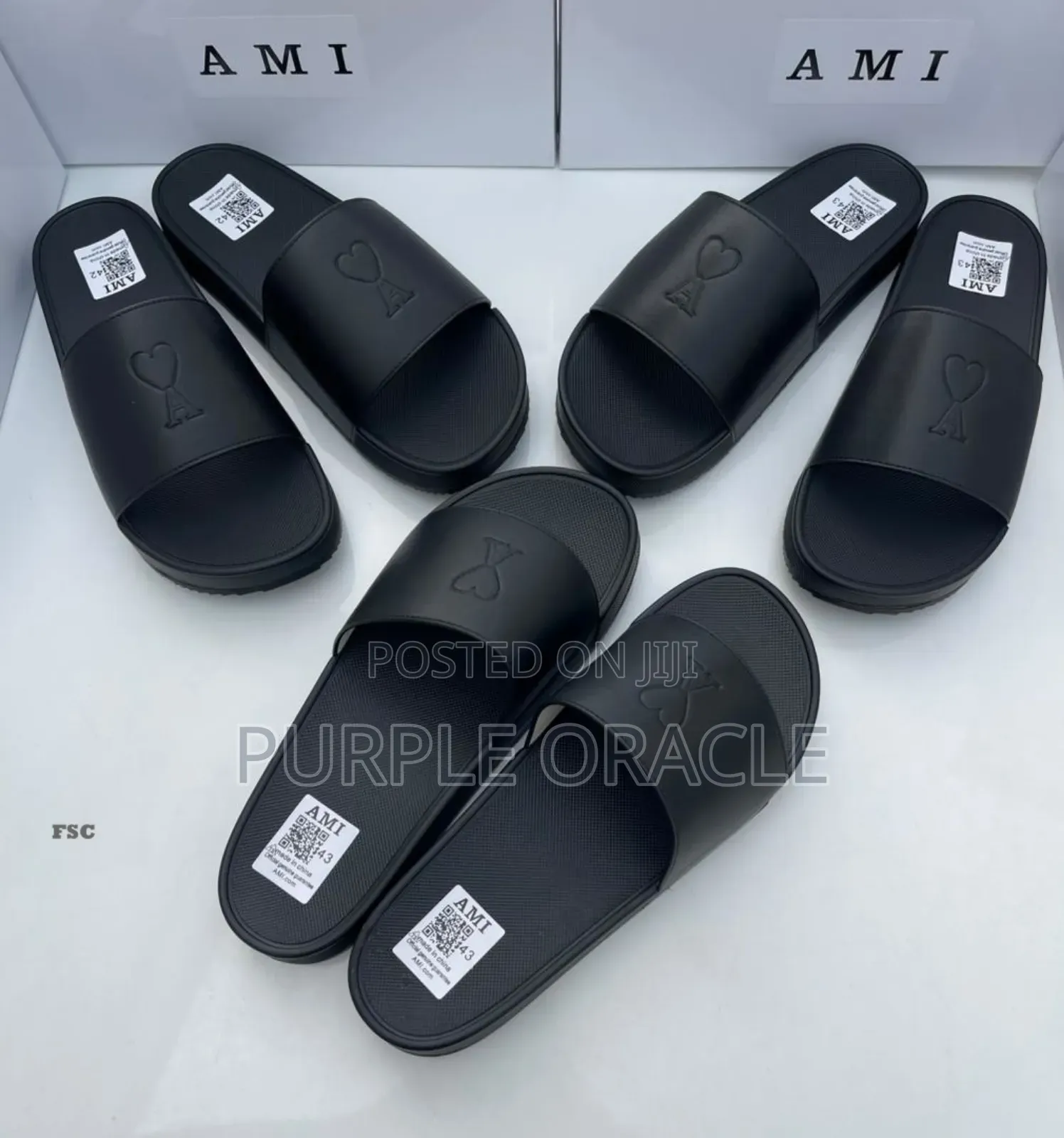Ami Everyday Casual Slides for Gentlemen