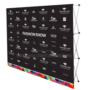 Foldable Backdrop Machine With Print