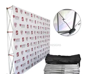 Foldable Backdrop Machine With Print