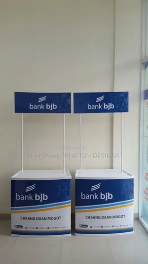 Promo Table With Branding