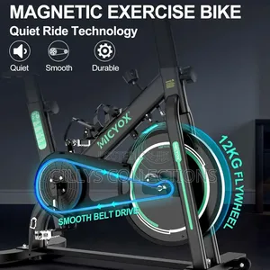 Spinning Bike Silent Stationary Bikes Commercial