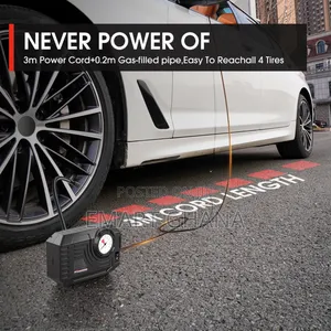 Car Air Compressor 12V Portable Electric Car Tyre Inflator