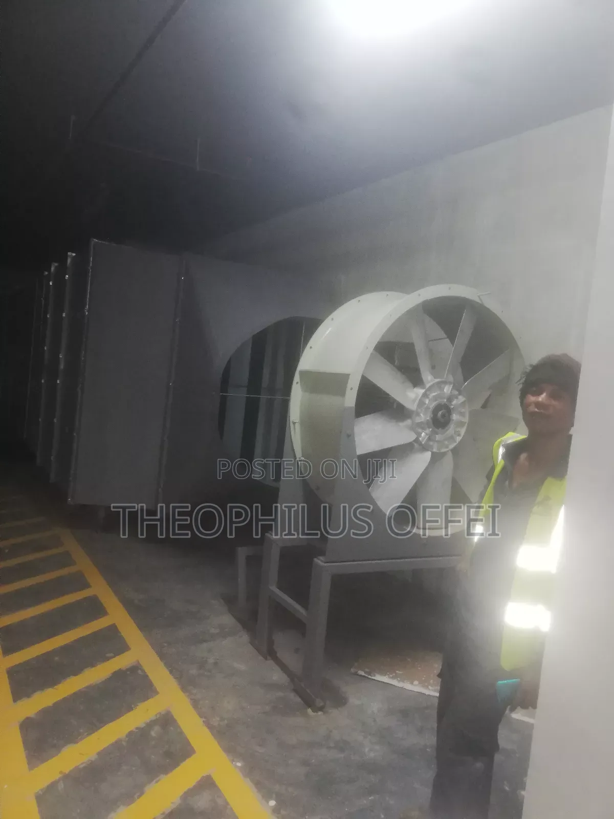 Installation of Ducts System, Lagging, Extractor Fans