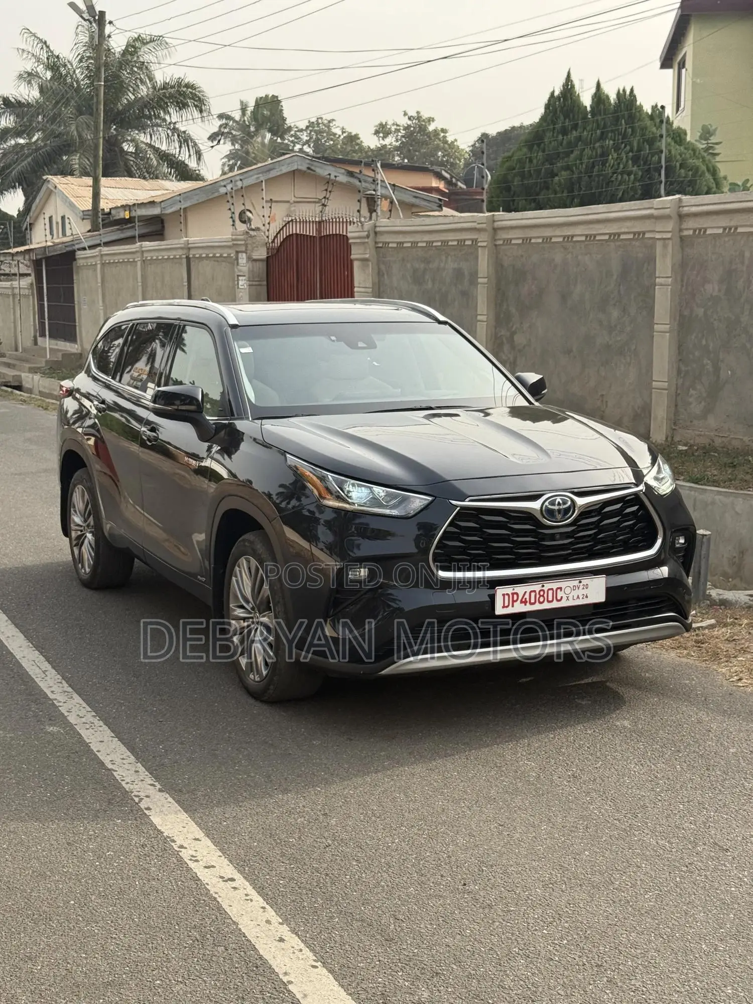 Toyota Highlander Platinum 2021 Black