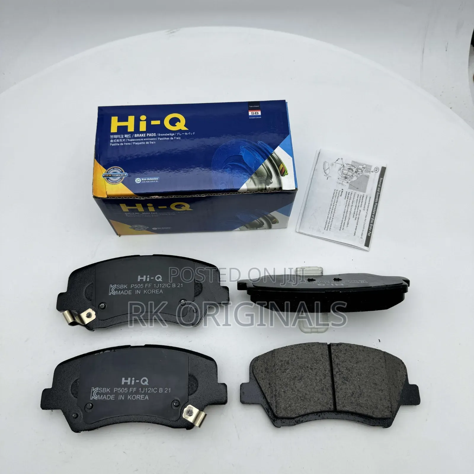 Hyundai Elantra/Forte 11-16 Hi- Q Front Brake Pad From Korea
