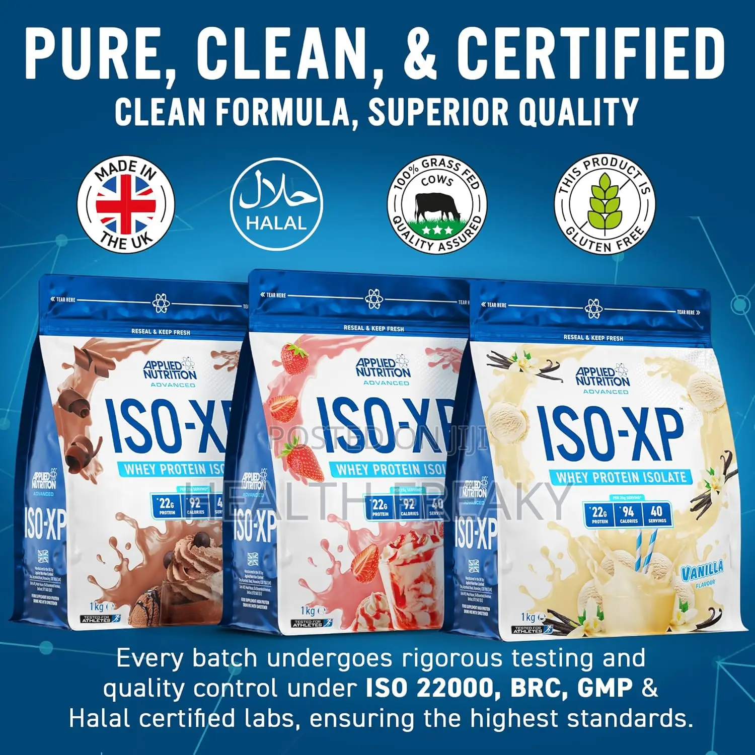 Whey Protein Isolate Applied Nutrition Whey Protein Iso-Xp