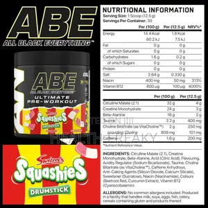 Preworkout Abe Preworkout Creatine Energy Muscle Builder