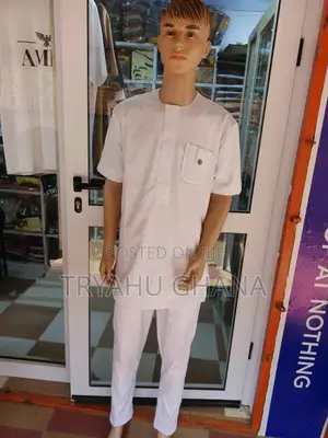 Photo - Unique Timeless African Elegance Tailor-Made Kaftan for Sale