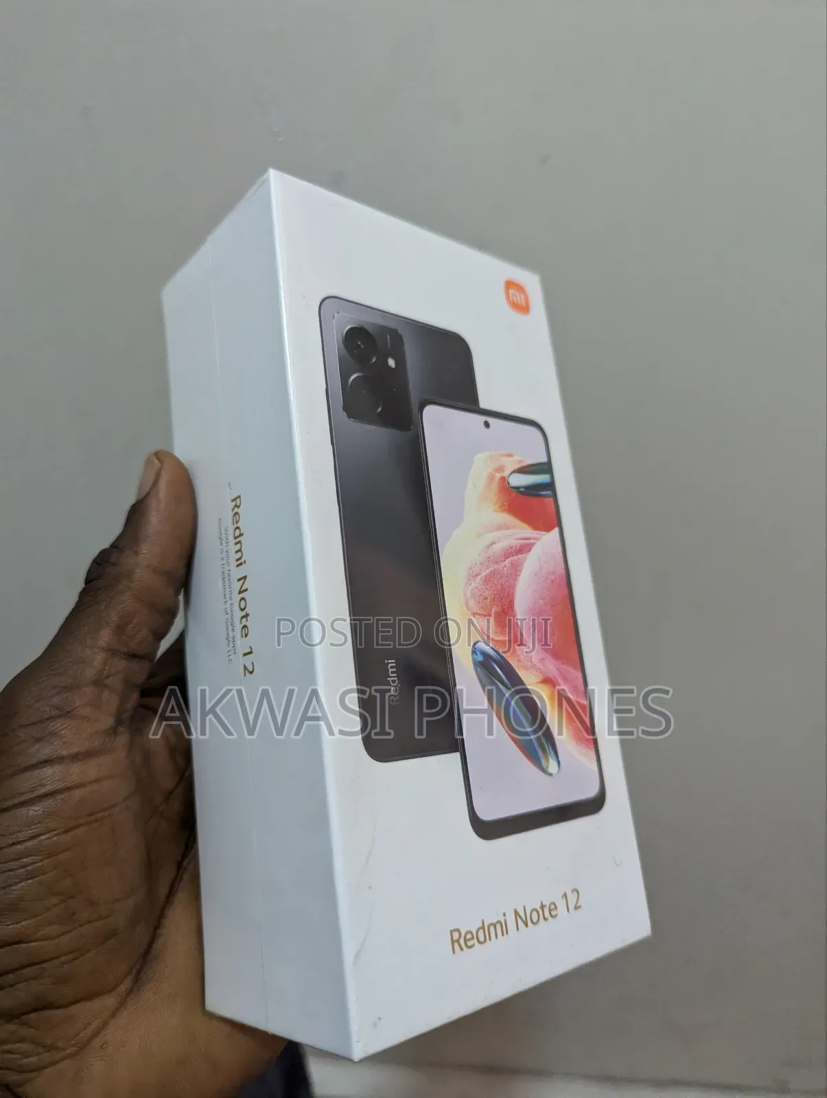 New Xiaomi Redmi Note 12 128 GB Black