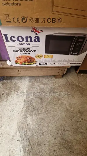 Icona 45L Microwave Oven ILDMOG-4500XBG