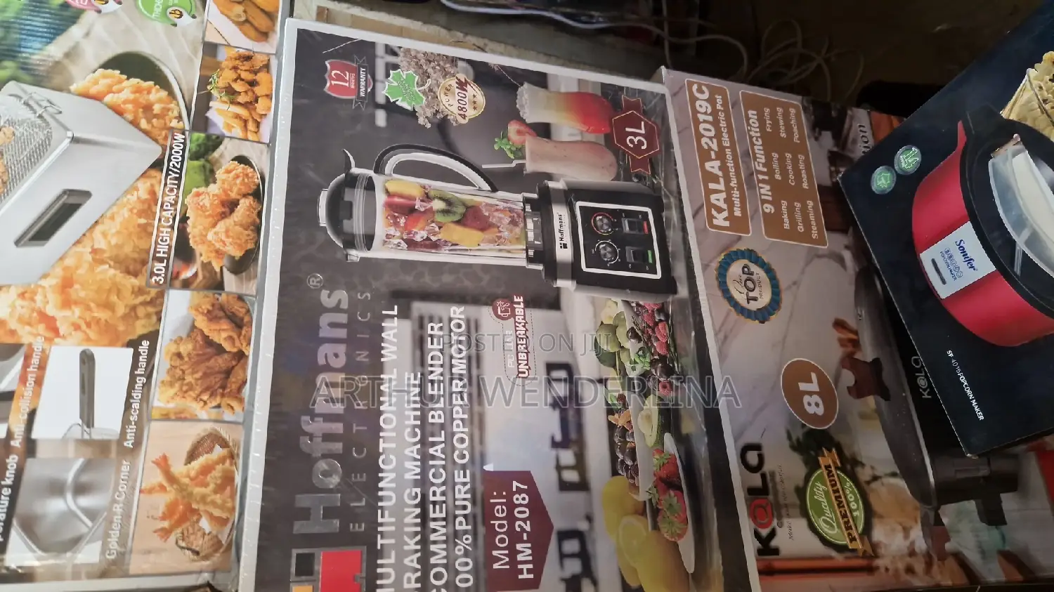 Hoffmans 3L Commercial Blender HM-2087