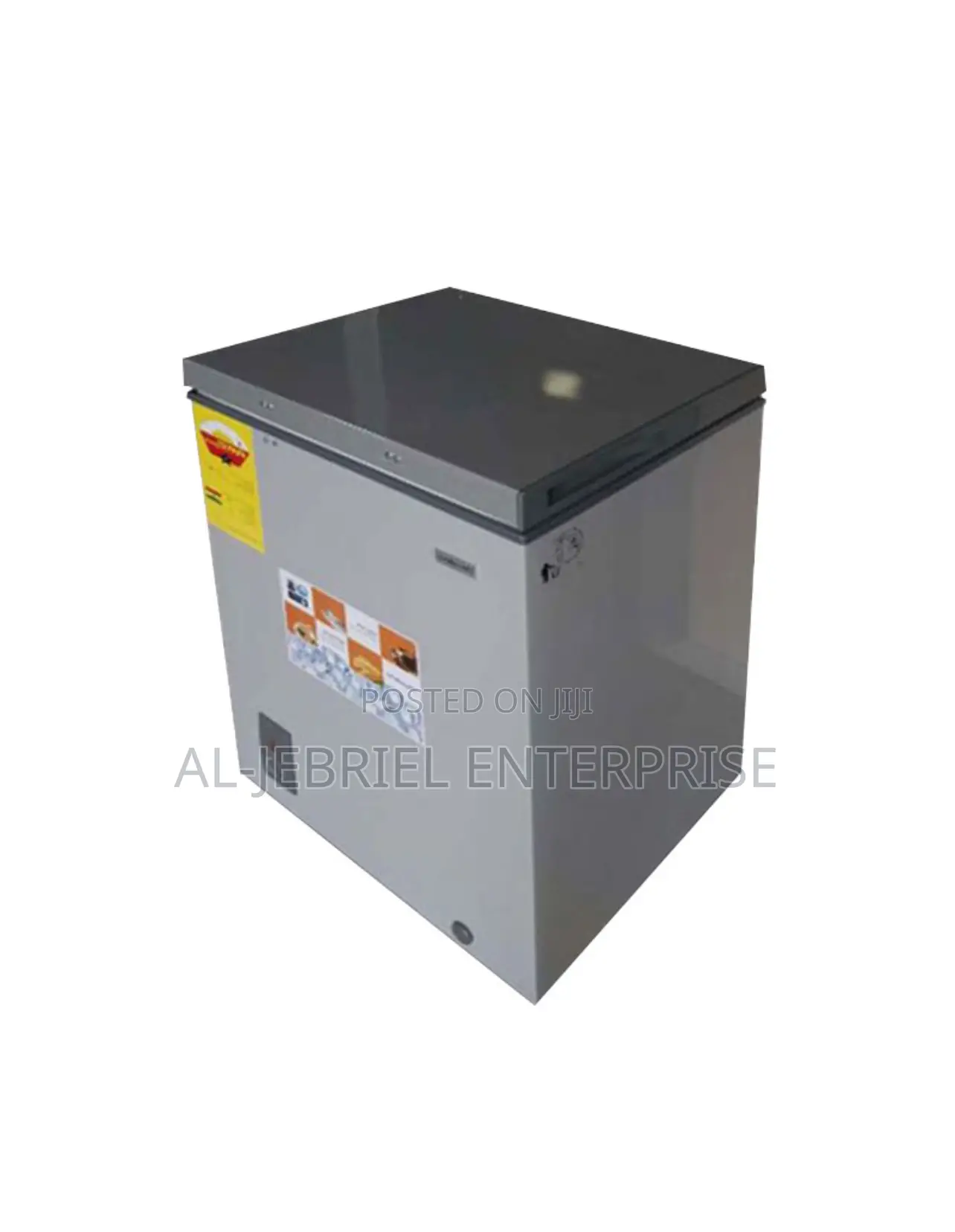 Energy Saving Nasco 200 Litres Chest Freezer NAS210 Silver