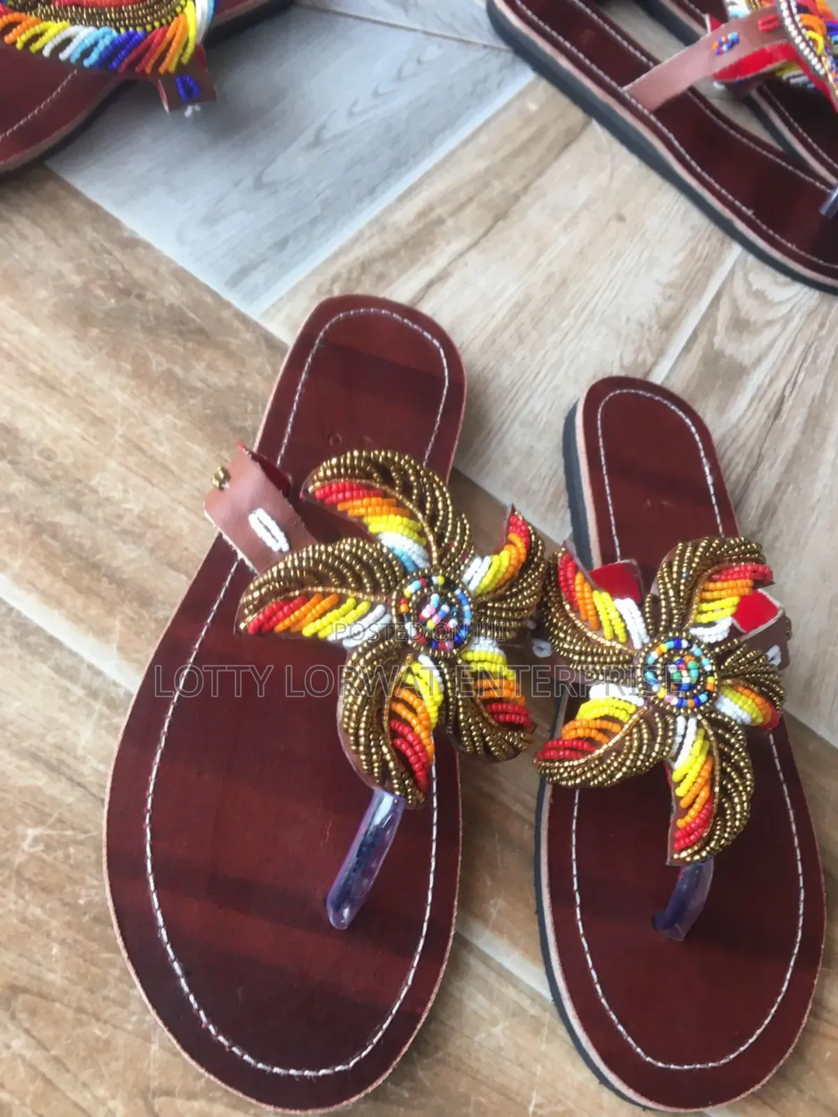 Beaded Slippers/Sandals
