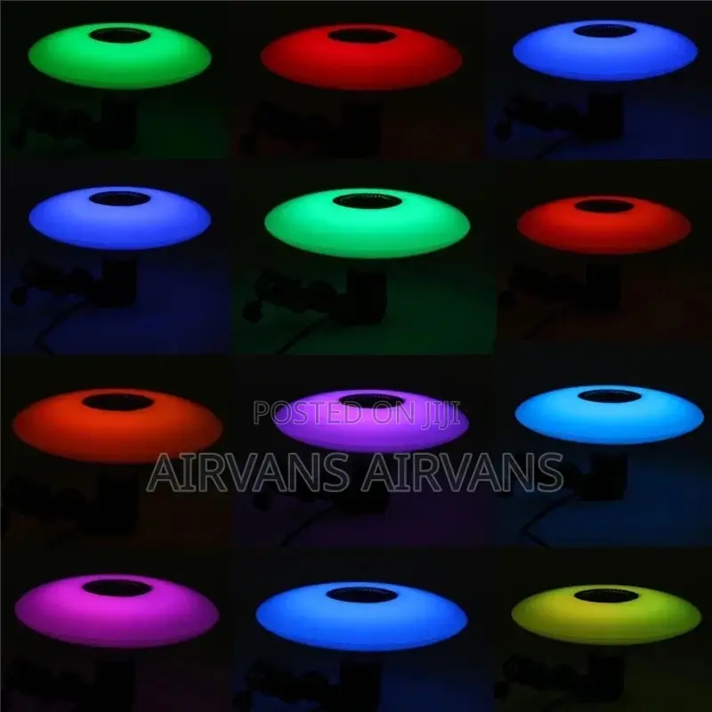 UFO Light Lampara RGB Musical (48 Watts)