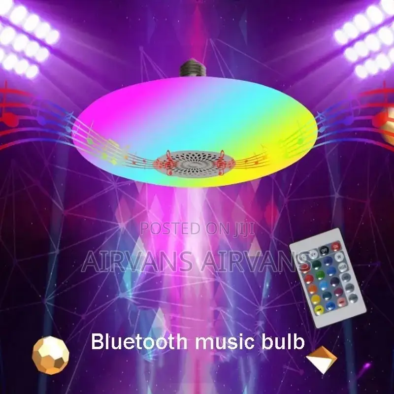 UFO Light Lampara RGB Musical (48 Watts)