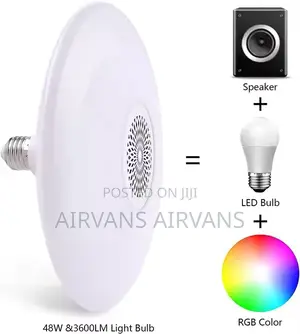 UFO Light Lampara RGB Musical (48 Watts)