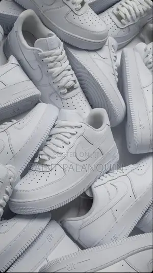 Nike Airforce One 07 White Leather