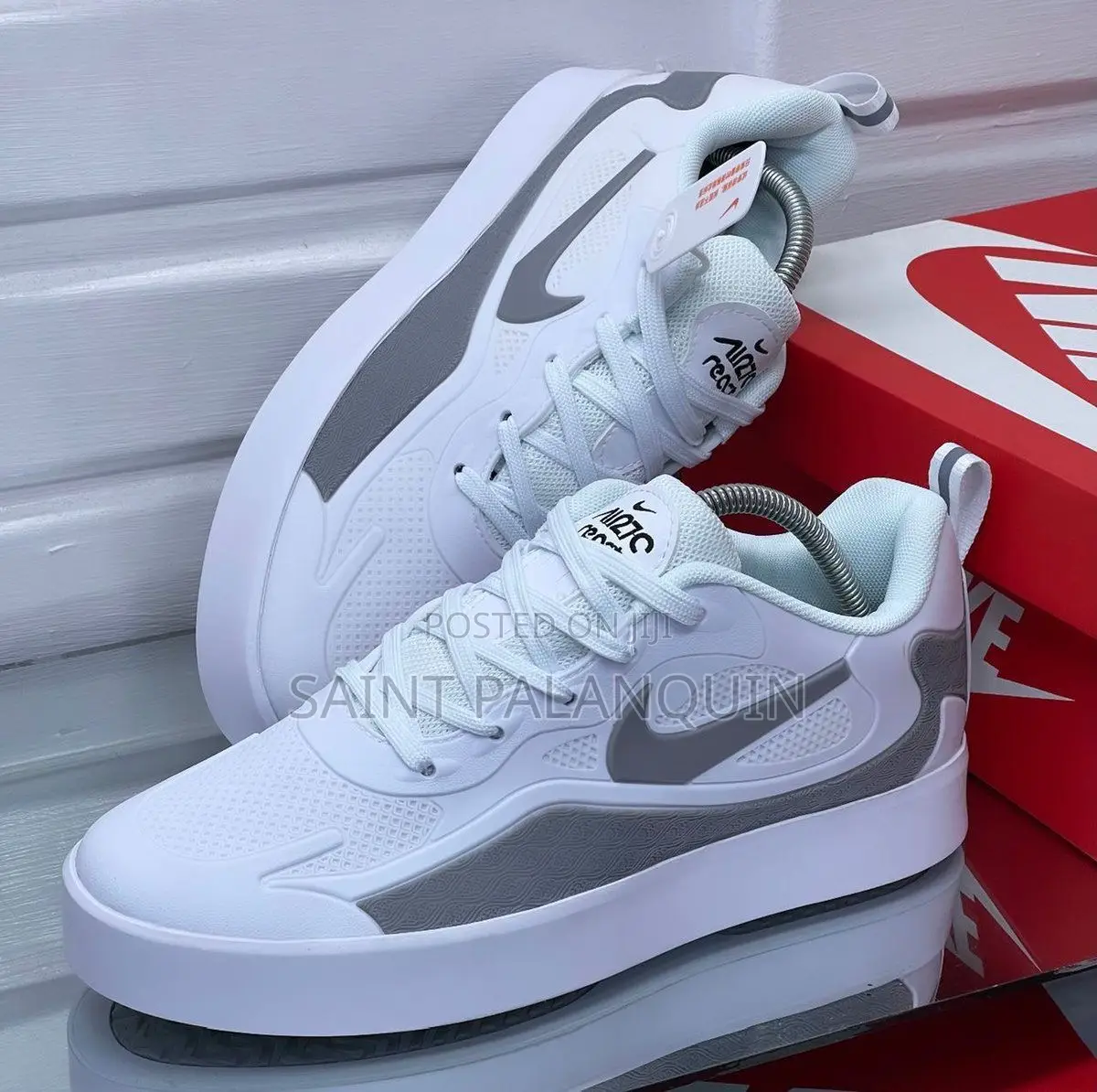 White N Ash Nike Reacts