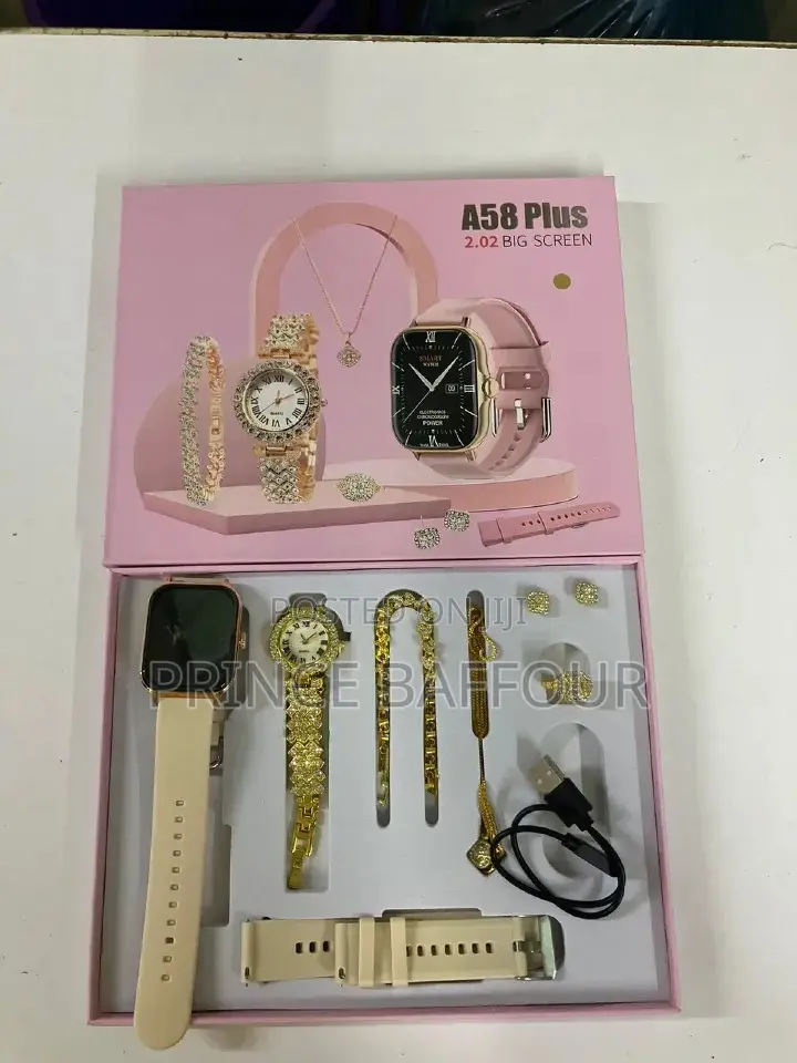 Smart Watch / Gift Set / A58 Plus / Valentine’S Gift