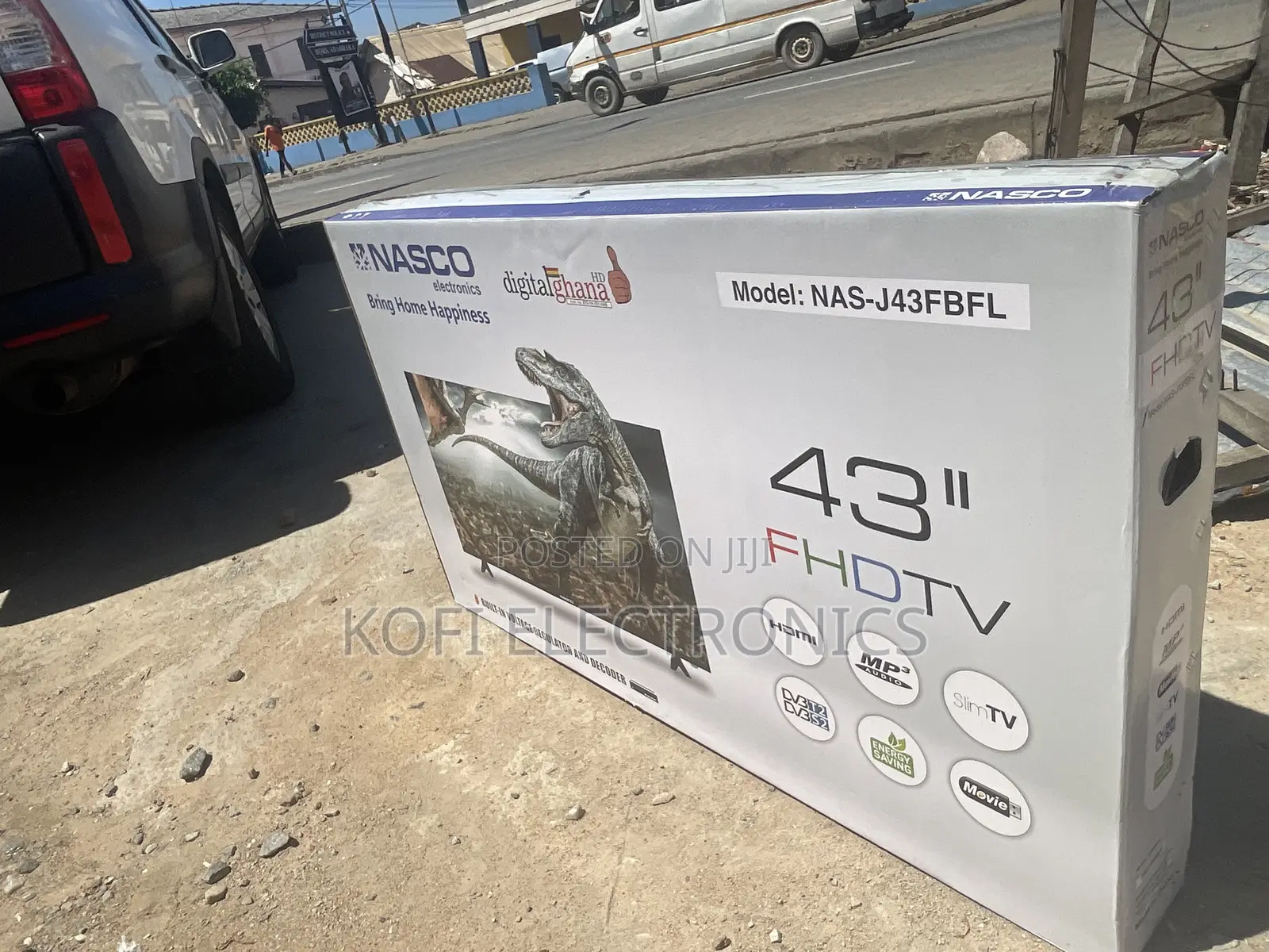 {Unparalleled Viewing Experience}Nasco LED TV 43 Inch