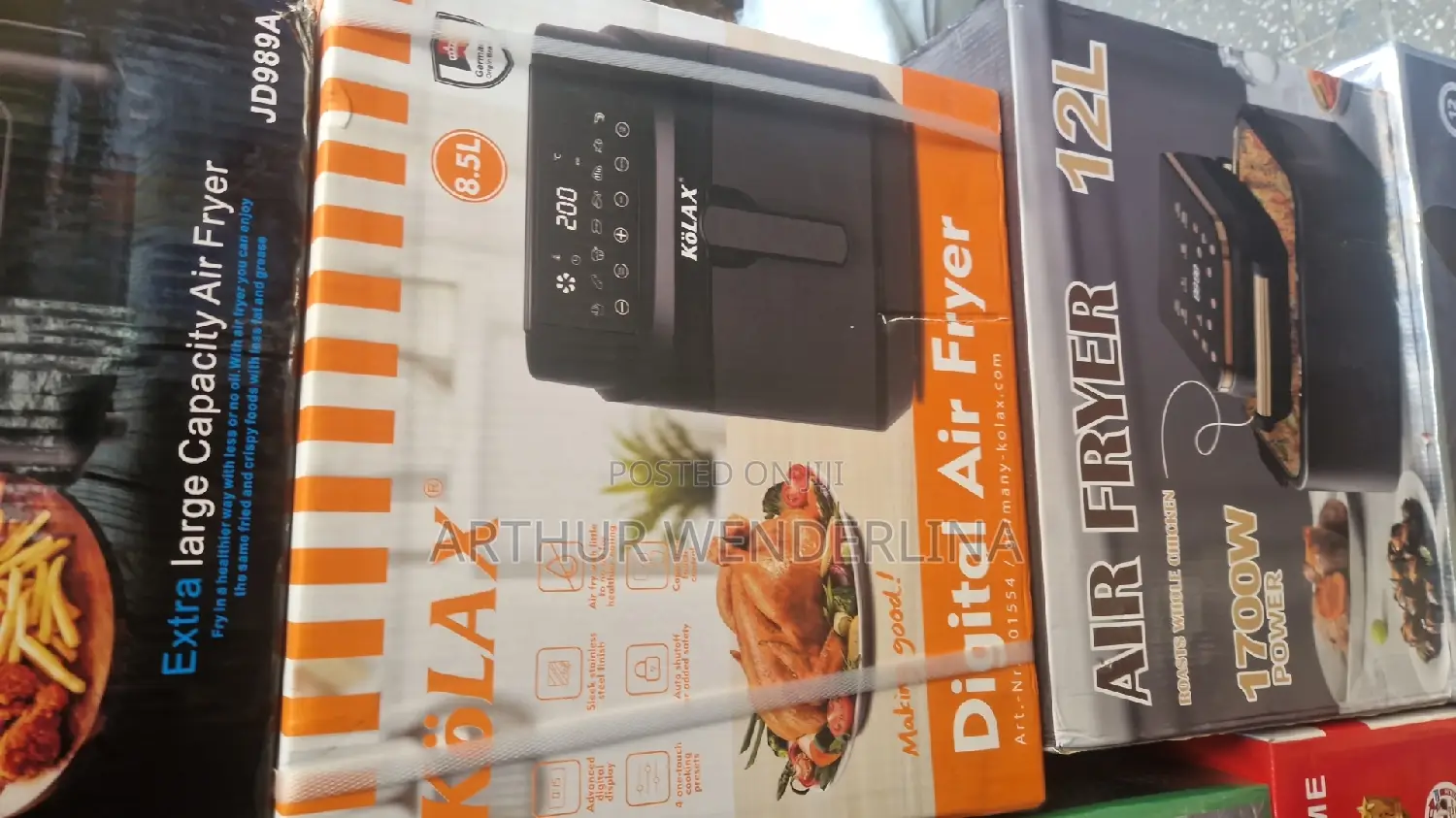 Kolax Air Fryer 8.5liters