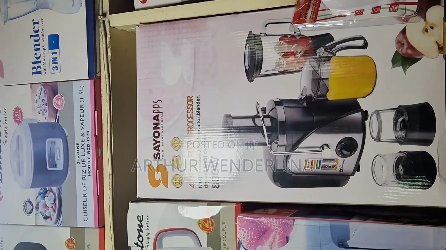 Sayona Blender 4 in 1 800W SFP-4216