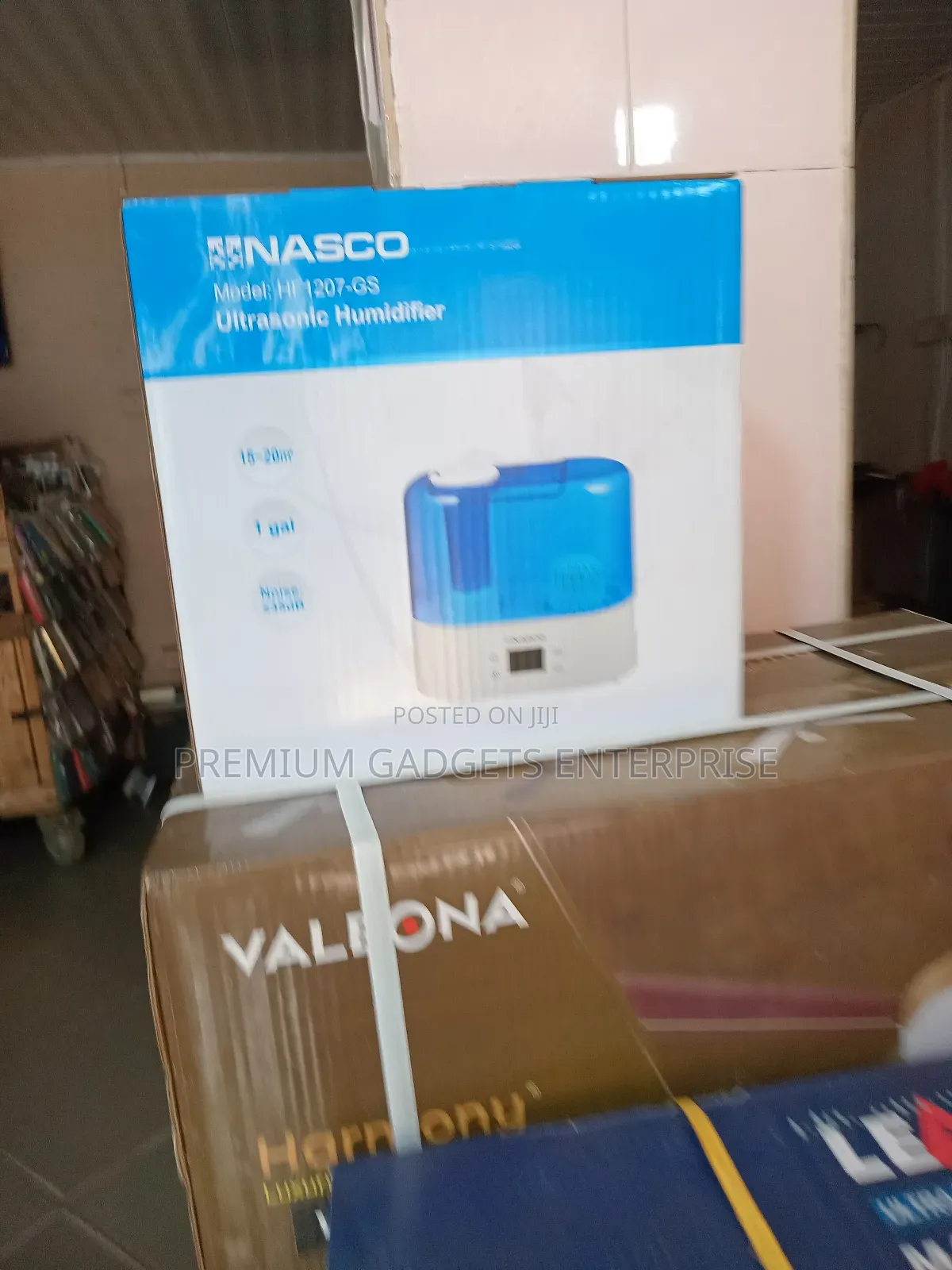 Nasco 360 Degree Mist Output Ultrasonic Humidifier HF1207-GS