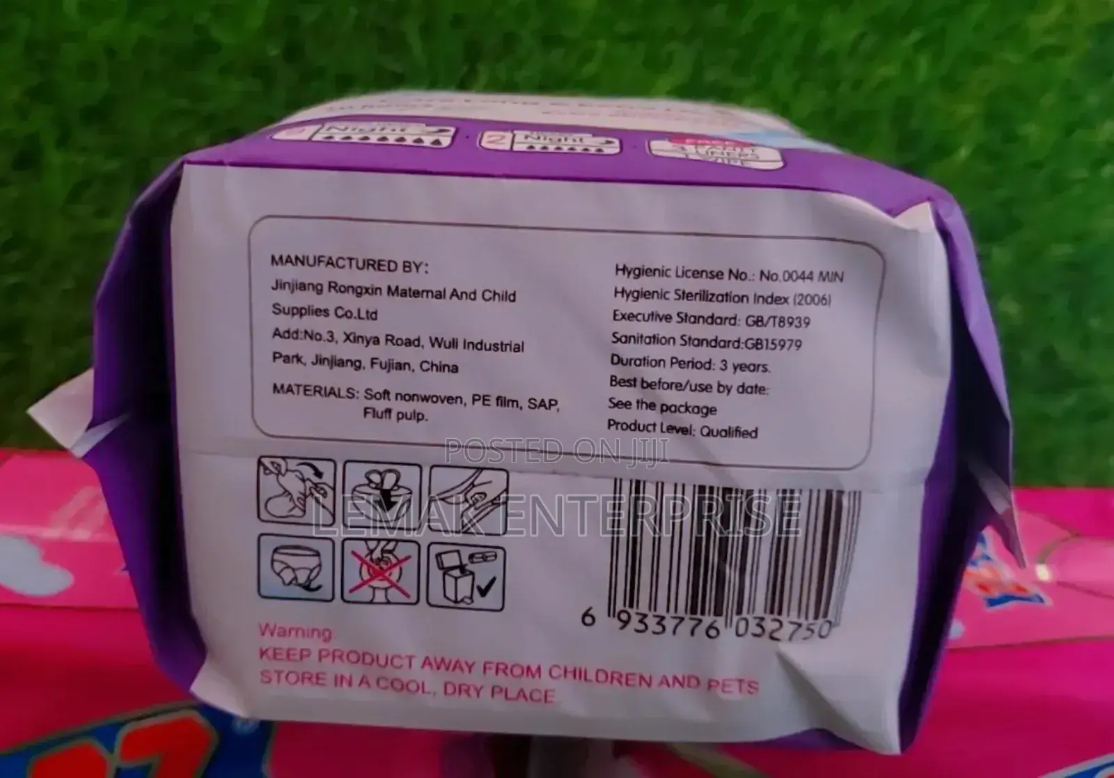 Reflo’S New Extra Long Extra Heavy Sanitary Pads