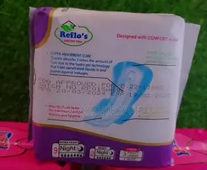Reflo’S New Extra Long Extra Heavy Sanitary Pads