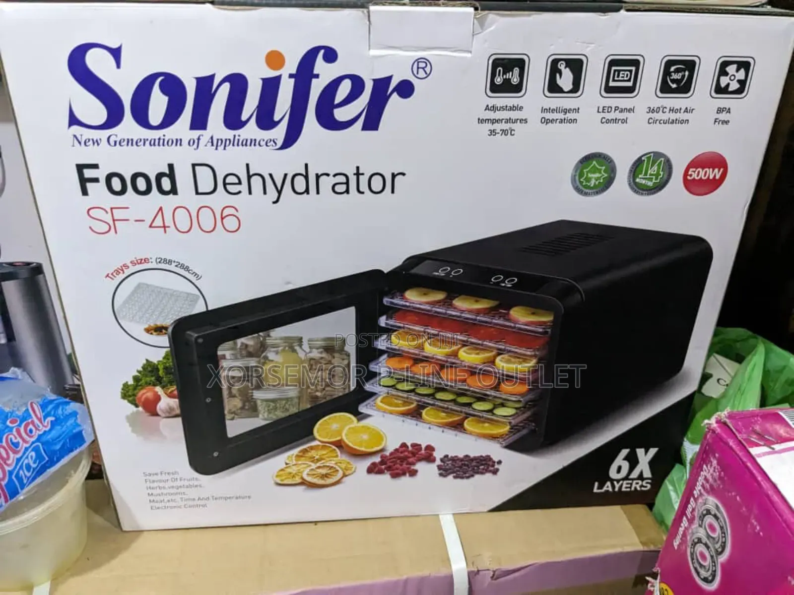 Sonifer SF-4006 Food Dehydrator