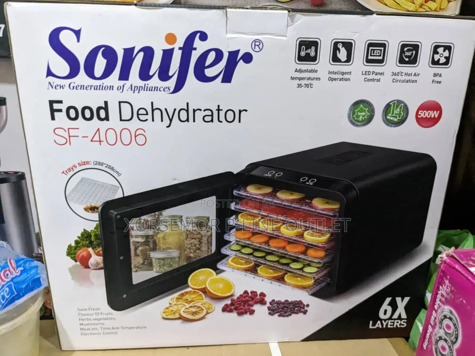 Sonifer SF-4006 Food Dehydrator