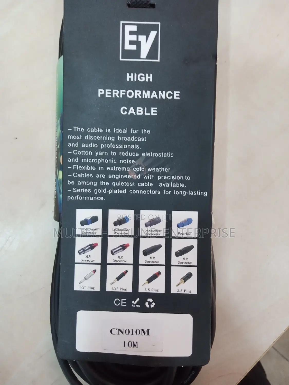 XLR Cable ( 10meters)