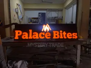 3d Signage With Light