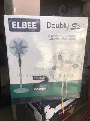 Stay Chill Stay Happy With 16′′12-Blade Stand Fan -Doubly S2