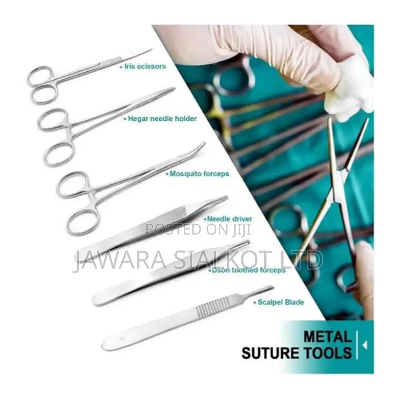 Regular Suturing Practice Kit and Practice Pad