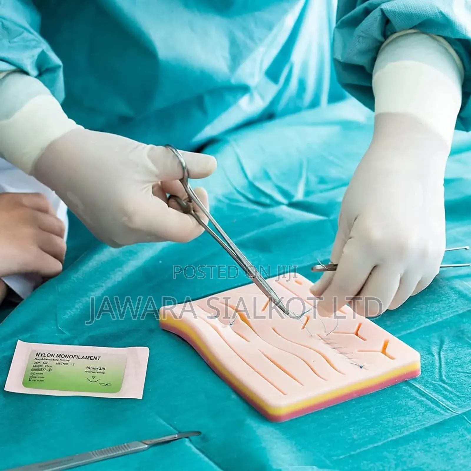 Regular Suturing Practice Kit and Practice Pad