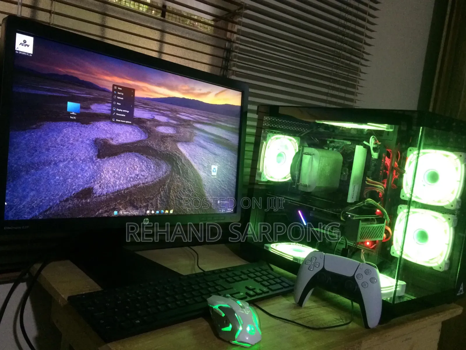 New Desktop Computer MSI Model 16GB AMD Ryzen 5 HDD+SSD 2T
